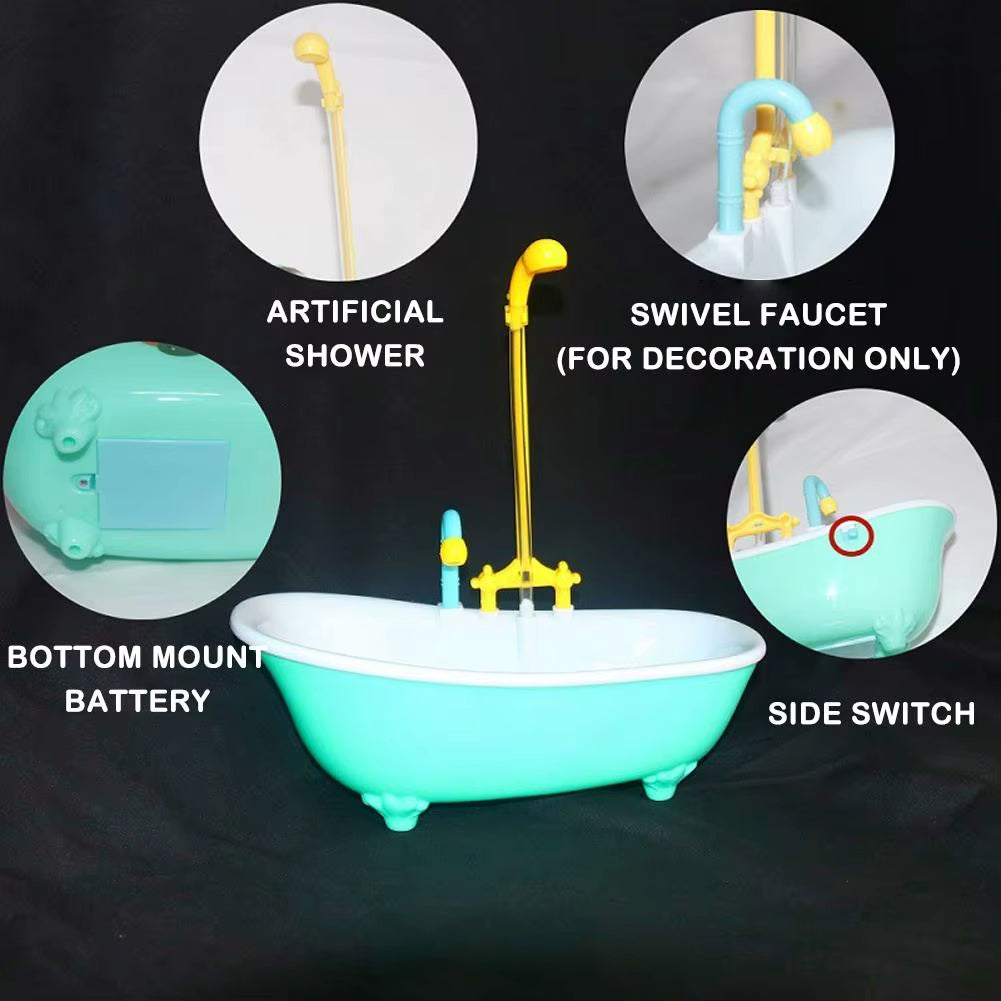 Parrot Automatic Intelligent bath Bird Shower Bathtub Blue Accessories household Plastic Parakeet Supplies Accessory bird Cage