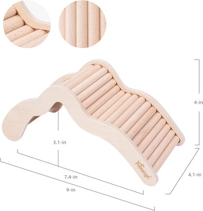 Hamster Climbing Bridge Ladder for Hamster Aryclic Sandbath Box or Other Small-Sized Pets