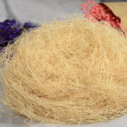 1 Pack 30G Jute Nesting Material Nest / Fibre Aviary Birds Canaries Finches Nest Filled Grass Bird Cage Accessories Decoration