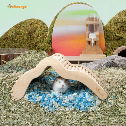 Hamster Climbing Bridge Ladder for Hamster Aryclic Sandbath Box or Other Small-Sized Pets