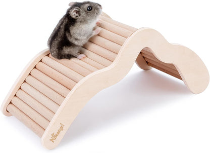 Hamster Climbing Bridge Ladder for Hamster Aryclic Sandbath Box or Other Small-Sized Pets